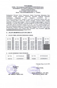 HASIL TES 005