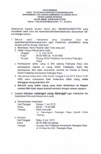 HASIL TES 007